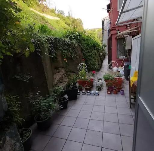 En San Sebastian Con Patio Exterior 아파트 Añorga-Lugariz