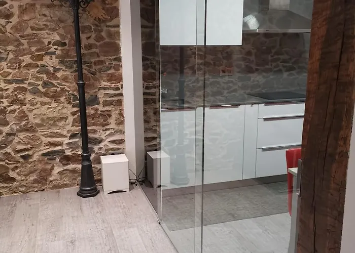 En San Sebastian Con Patio Exterior Апартаменты *